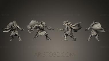 Figurines heroes, monsters and demons (STKM_0177) 3D model for CNC machine